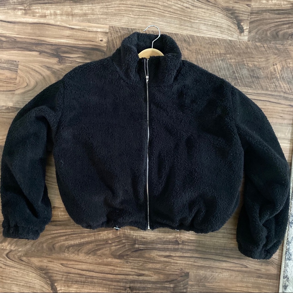 Sadie & Sage Fluffy Bomber
